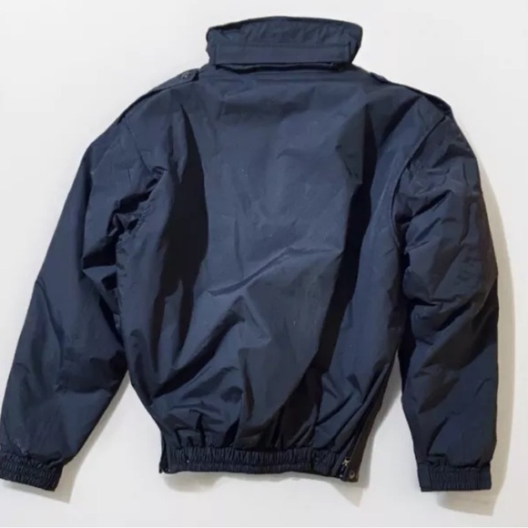 New Gerber Zed Jacket 70B1 Navy Zip-Out ThermaGuard Lining Concealable Hood MED - Picture 5 of 5